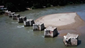 ¿Qué puente romano ha dejado al descubierto la sequía del Danubio?
