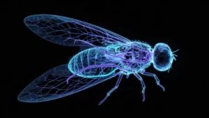 Reconstrucción tridimensional del cableado neuronal de una mosca de la fruta